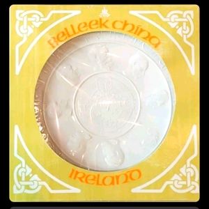 BELLEEK Gaelic Athletic Association Commemorative Plate ltd ed 1976
